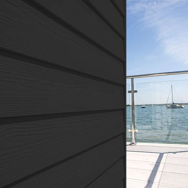Cedral Lap Wood Finish Black C50
