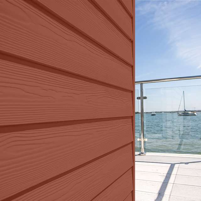 Cedral Lap Wood Finish Brick Red C72
