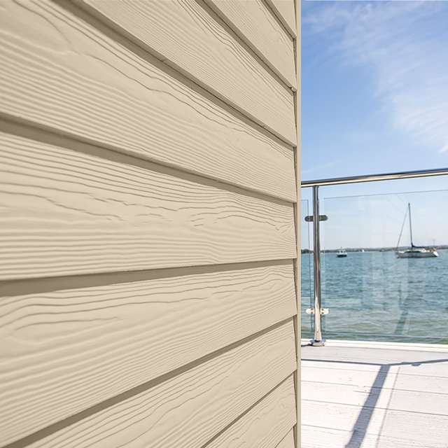 Cedral Lap Wood Finish Vanilla White C02